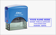 stamp for advocate, lawyer, legal, notary public