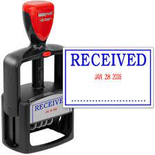heavy duty date and text stamp