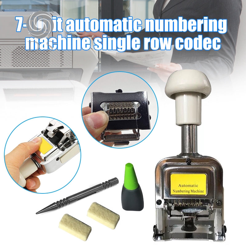 Pagination machine stamp