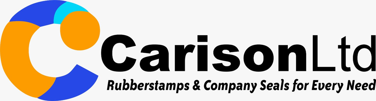 carison ltd logo for rubberstamps and seals